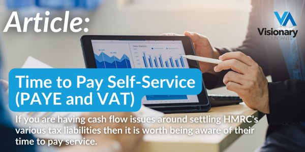 Time to Pay Self-Service (PAYE and VAT)