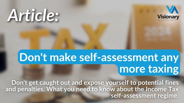 Don't make self-assessment any more taxing